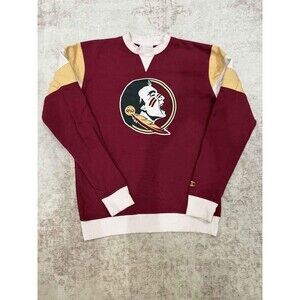 Champion FSU Florida State Seminoles Colorblock Crewneck Sweatshirt Mens